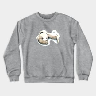 Two cats one fish Crewneck Sweatshirt